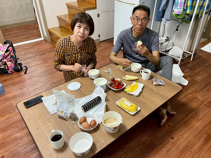 地板是可以加熱的“炕”