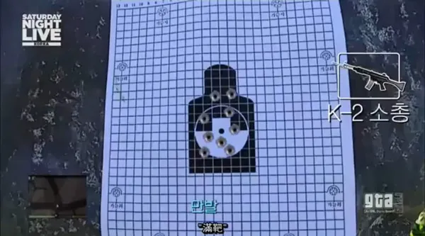 示意圖，並非實際靶紙