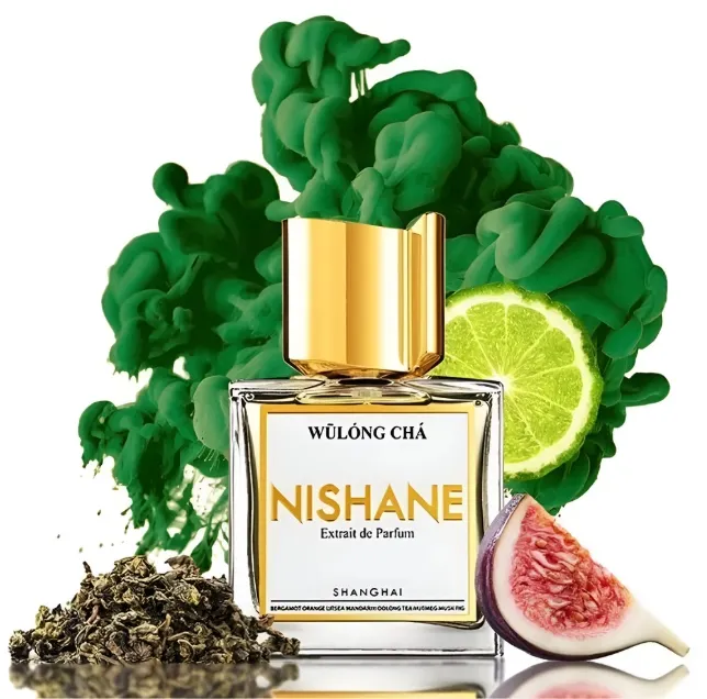 烏龍茶自帶綠意與爽澀的氣氛