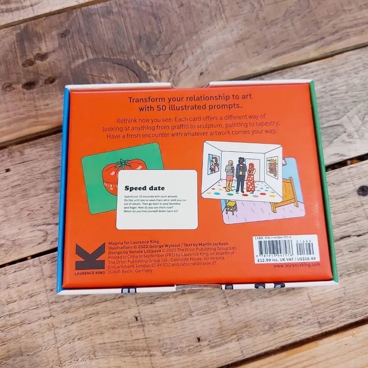 Ways of Looking at Art: 50 Cards to Shift Your Perspective，盒底