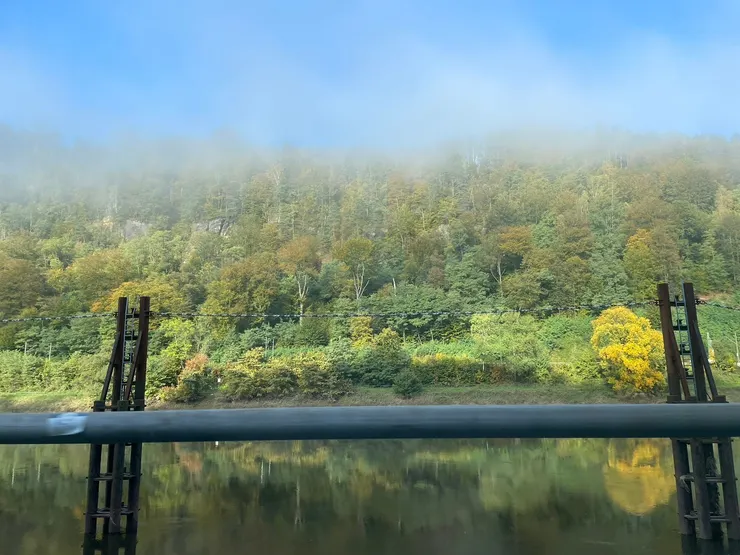 路程中的風景也太美