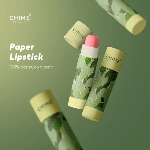 棨美推出全球首款100%全紙膏劑包裝,採用全紙旋轉結構設計,實現零塑膠與完整使用體驗。(專利號:TWI911926B)圖/棨美提供