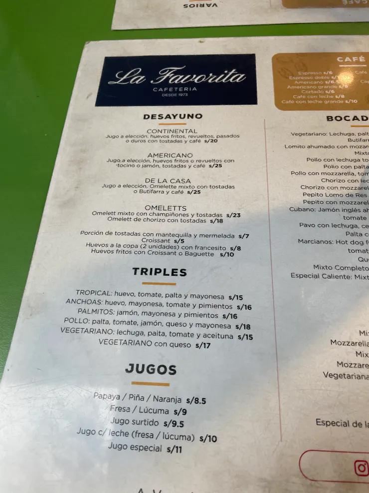 全西班牙語的咖啡店