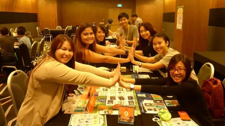 UXSG 2016 研討會中開心的工作坊參加者