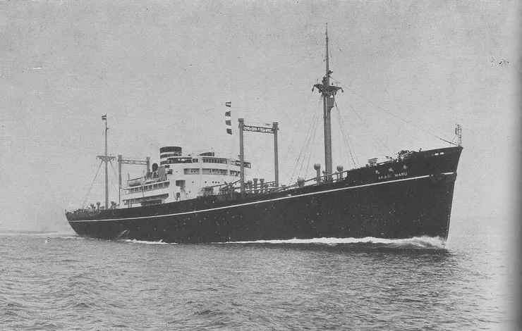 徴用前的赤城丸