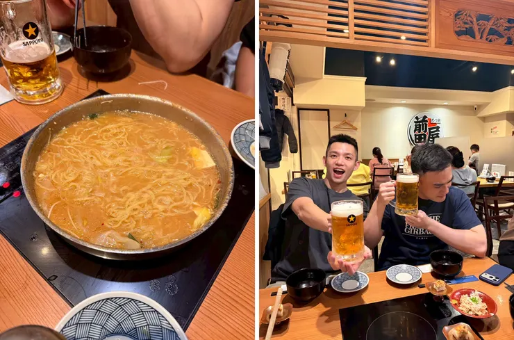 強棒麵必點，雖然看起來很像噴，但超Q超好吃