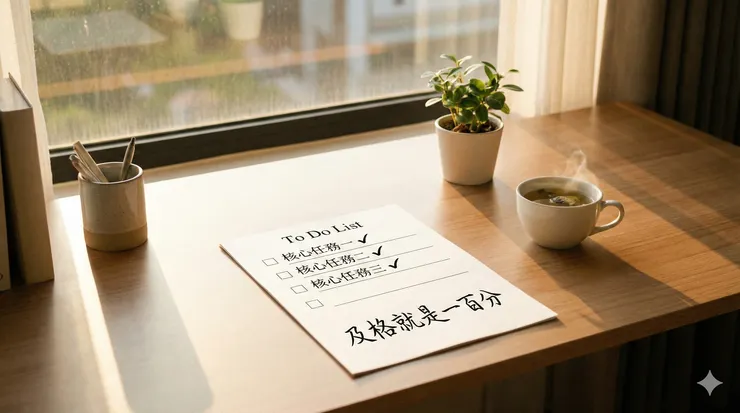 第一味藥:及格就是一百分