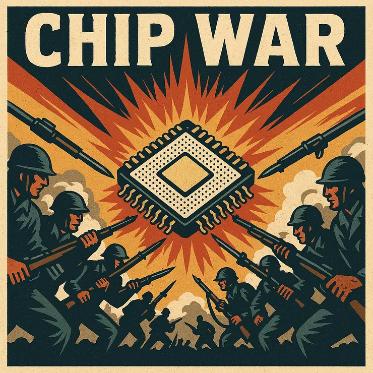 晶片戰爭意象