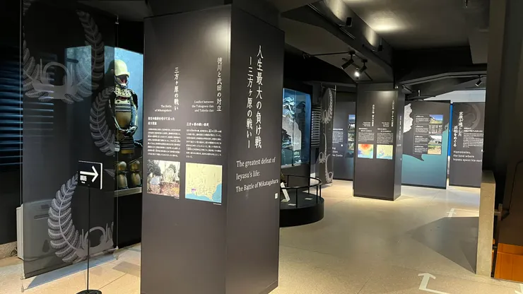 也有一些當時兵器的展示。