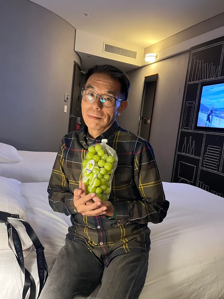 麝香葡萄當宵夜