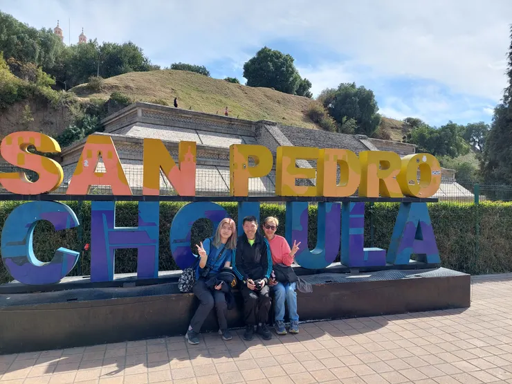 Zona Arqueológica de Cholula 前打卡