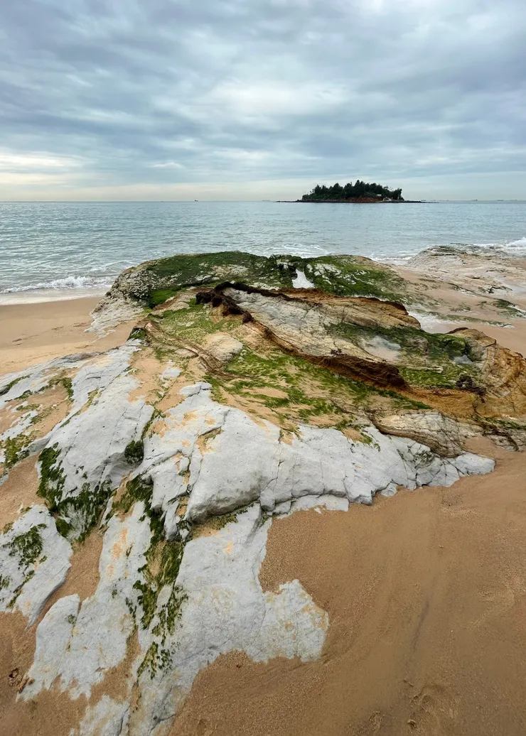 圖10 小金門一抹綠意綠石槽