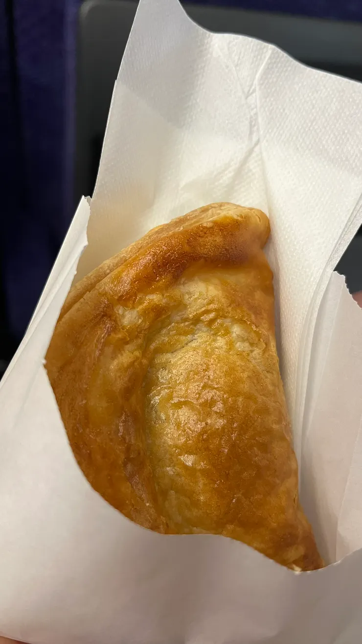 外觀真的就是餃子形狀。