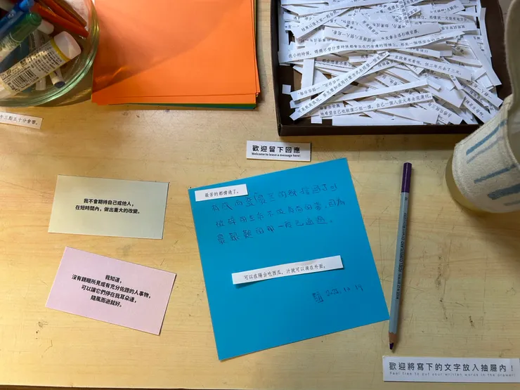 最苦的都撐過了，像是對自己輕聲的安慰。