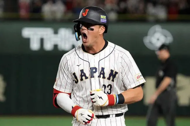 第一打席安打上壘的Noot