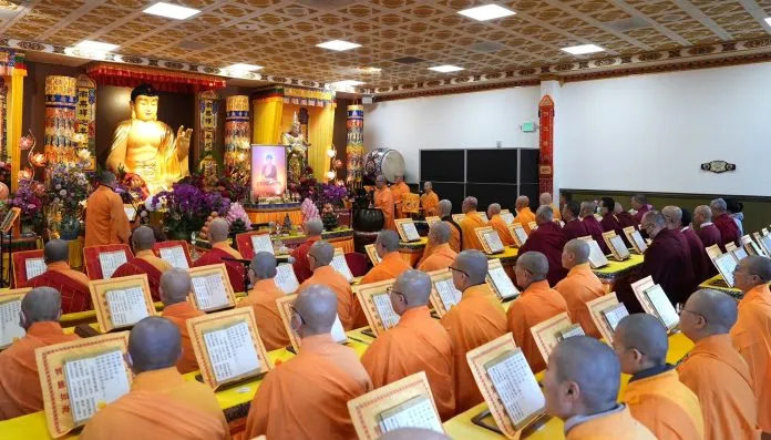 聖蹟寺舉辦《恭迎南無阿彌陀佛佛誕法會》法會莊嚴隆重