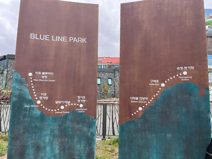 藍線公園路線圖