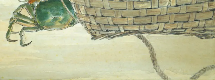 〈初秋子時〉局部－繩子