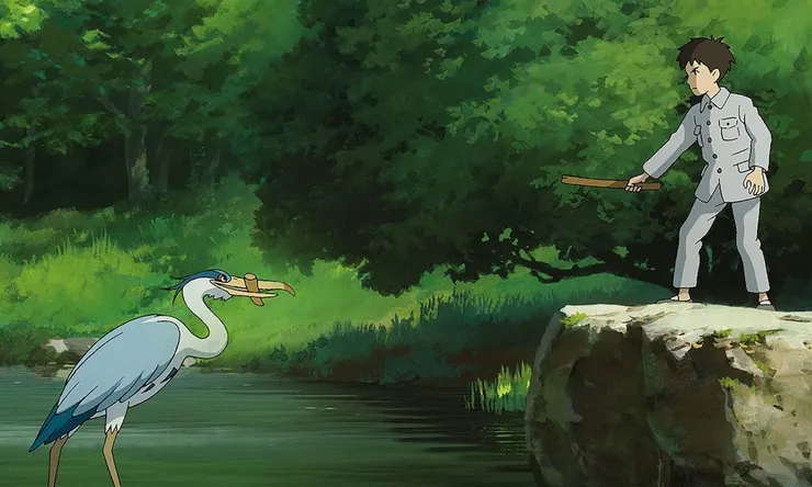 《蒼鷺與少年》劇照