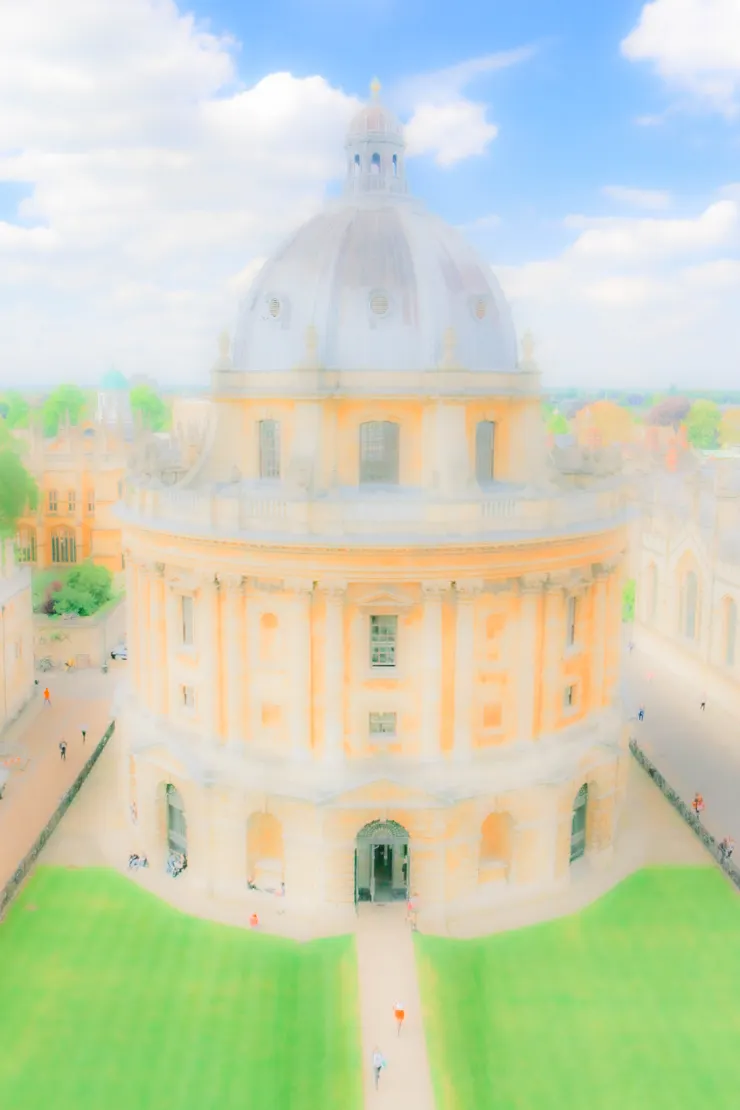 拉德克利夫圖書館一景