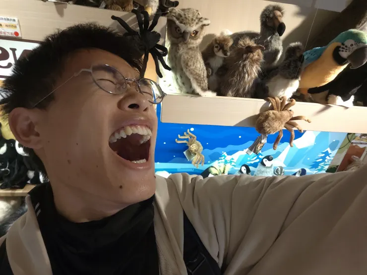 蜘蛛恐懼者來這裡要小心喔