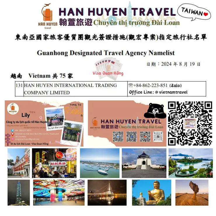 Du Lịch Đài Loan