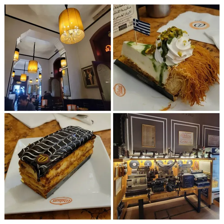 Delice的蛋糕與室內氛圍