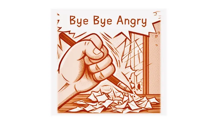 生氣了? 寫下來，丟!