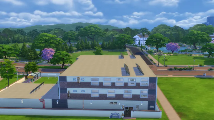 不同位置，窗戶也不同。