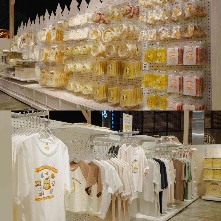 圖說：透過多樣化的服飾和生活小物等設計週邊，CACO cafe讓布丁狗專屬療癒力具象化，成為零距離的溫暖陪伴。（資料來源：加州椰子集團）