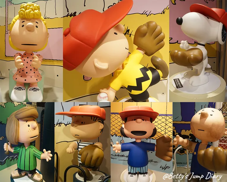 ▲棒球名人堂5F-花生漫畫競賽場 / 圖片來源：Betty's Jump Diary
