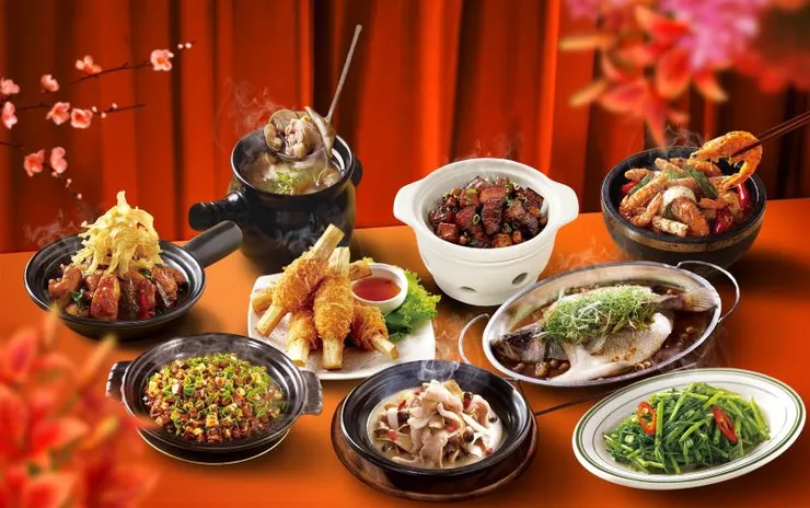 ▲時時香規劃2至8人套餐，網羅各品牌必吃明星料理，讓顧客在年節大啖超值美味。