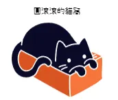 圓滾滾的貓窩