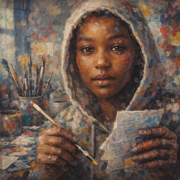 Some words arrive fractured, their meanings blurred at the edges.