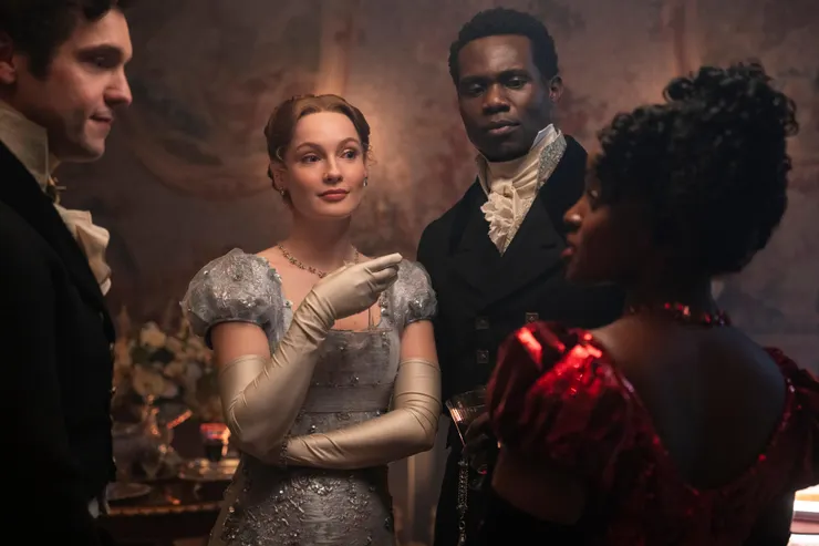 第四季花了許多篇幅鋪陳法蘭雀絲卡（圖中）的故事