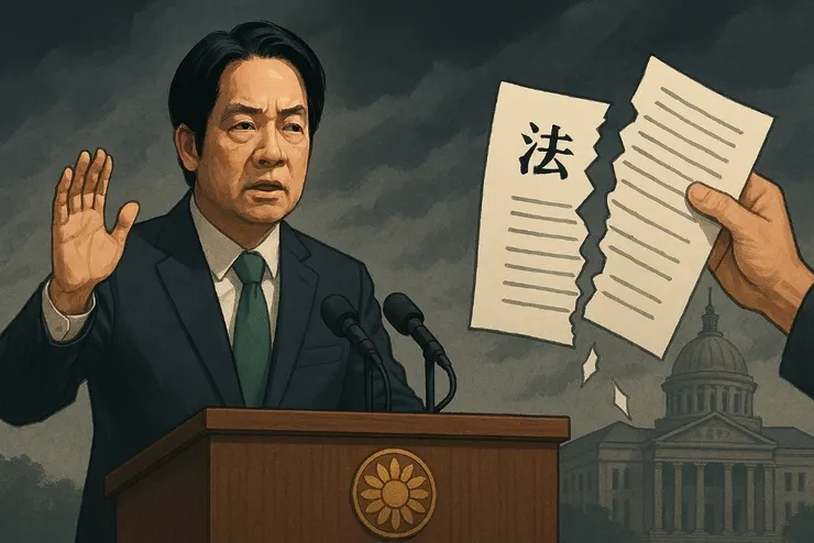 《院論》斷掉的「團結十講」：當守護憲法淪為選擇性公布的工具（圖：使用AI工具生成）