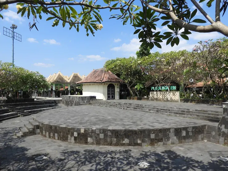 市場內的大廣場