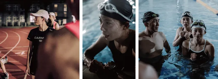 在鏡頭下的我,總是緊張、擔憂、害怕的表情。