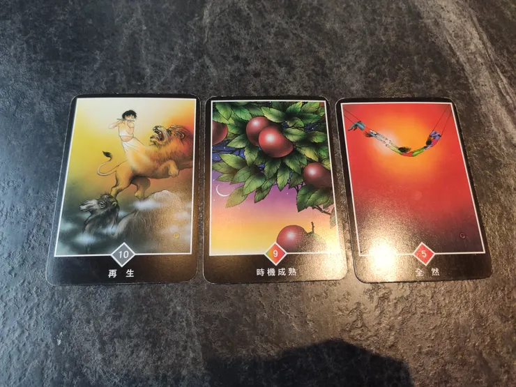 塔羅牌抽牌結果