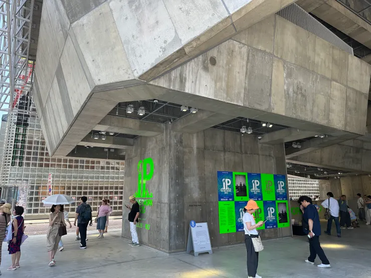 東急PLAZA 銀座 的旁邊就是2025年1月開幕的東京新地標「Ginza Sony Park」