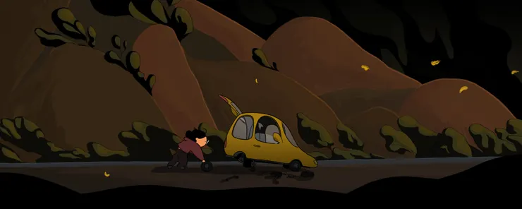 《繞道而行》電影劇照／TIAF 臺中國際動畫影展 提供