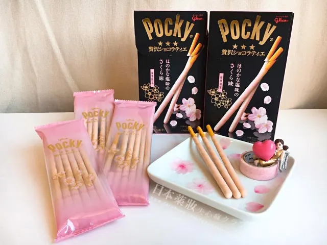 這種對季節變換的敏感度，深深植根於日本人的文化基因之中。每到春天，Pocky 就會換上了粉嫩的櫻花外衣
