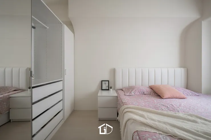 矩設計|柔皙|臥室