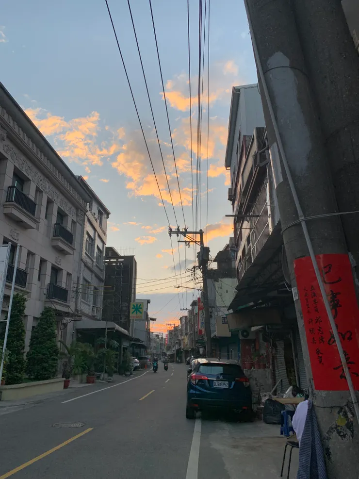 2025.1.31(五) 初三下午 5:35 日落時分