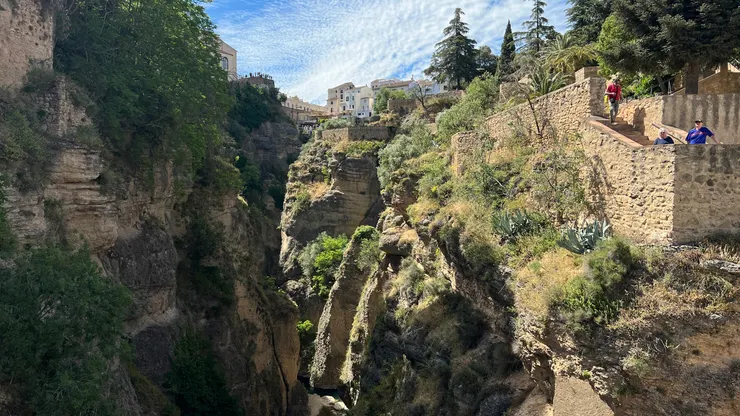 從老老橋看峽谷