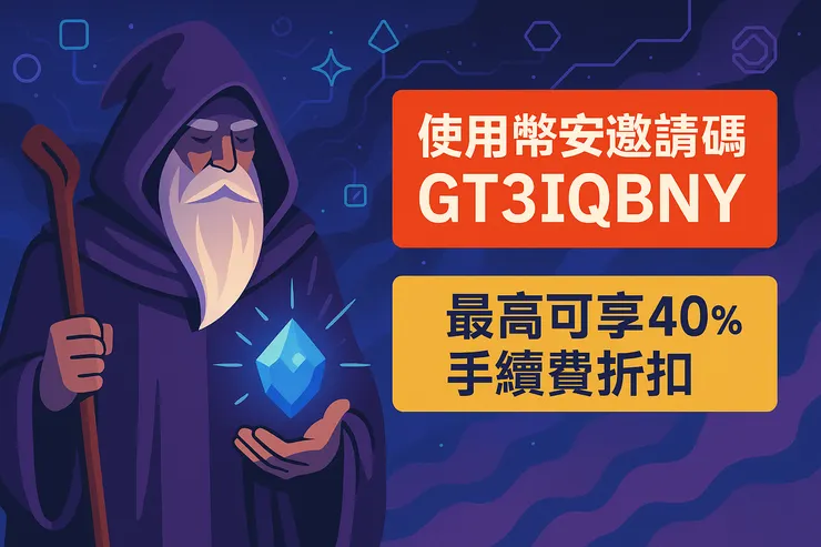幣安邀請碼解鎖最多 40% 手續費優惠,巫師風格吸睛設計。