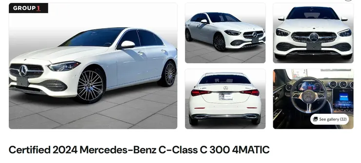 2024 BENZ C300