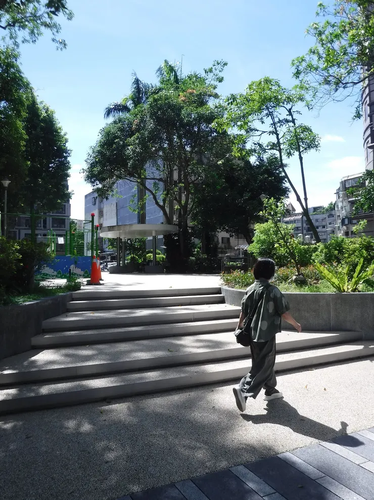 台北市公園一隅