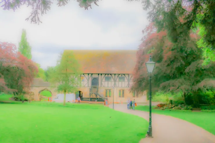 約克公園中一景