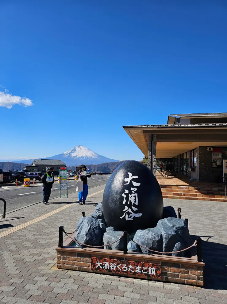 天氣好到可以清楚看到富士山